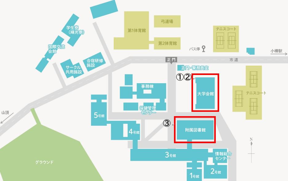 大学への入構について | 国立大学法人 北海道国立大学機構 小樽